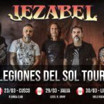 Jezabel en Gira por Perú: “Tour Legiones del Sol”